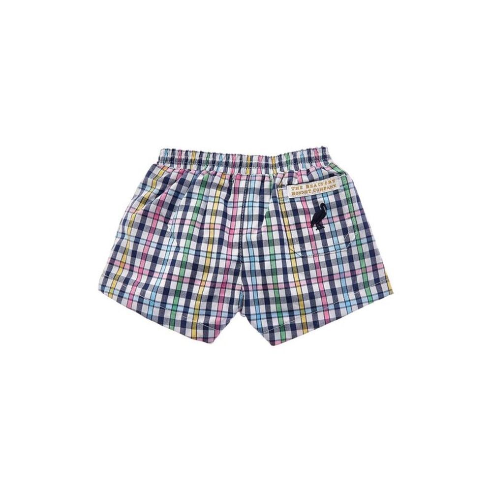 The Beaufort Bonnet Company Boys Sheffield Short, Blue - Picture 2 of 3
